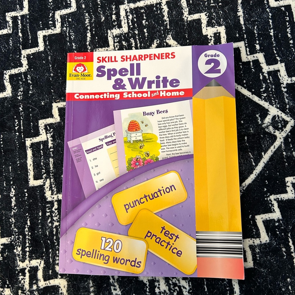 New spell and write homeschool book 2nd grade
